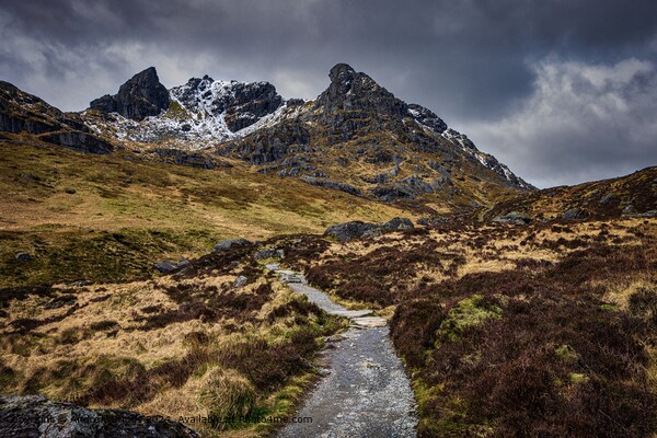 Ben Arthur, also known as The Cobbler, a mountain  Picture Board by Andrew Briggs