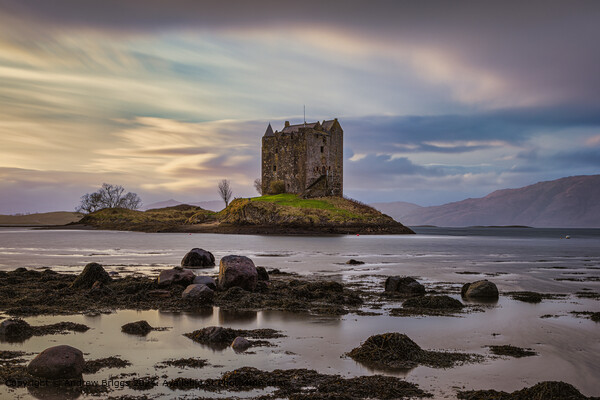 Castle Stalker, Scotland Picture Board by Andrew Briggs