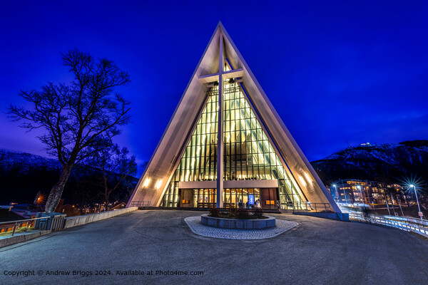 Arctic Cathedral Tromso Architecture Picture Board by Andrew Briggs