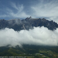 Buy canvas prints of Mount Kinabalu by Gabor Pozsgai
