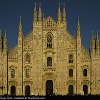 Buy canvas prints of Milan Cathedral by Gabor Pozsgai