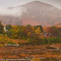 Buy canvas prints of Autumn colors at Sligachan, Scotland by Gabor Pozsgai