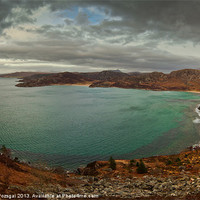 Buy canvas prints of View at the Gruinard Bay, Scotland by Gabor Pozsgai
