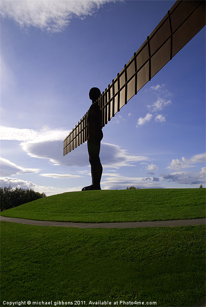 Angel of the North Picture Board by mick gibbons