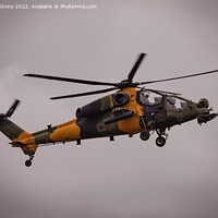 Buy canvas prints of TAI Agusta Westland T129 ATAK by mick gibbons