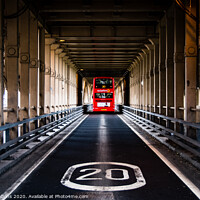 Buy canvas prints of Red Bus by mick gibbons