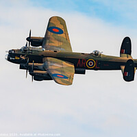 Buy canvas prints of Lancaster Bomber  by mick gibbons