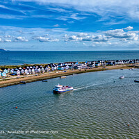 Mudeford Beach Huts Seascape