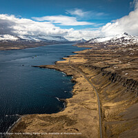 Islandic Leading Lines Landscape