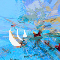 Buy canvas prints of sailing abstract expressionist by joseph finlow canvas and prints