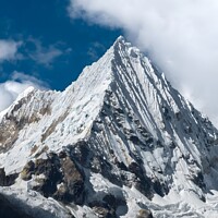 Snow-Covered Venezuelan Mountain