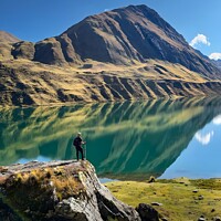 Mountain Lake View