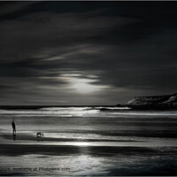 Moody Monochrome Seascape