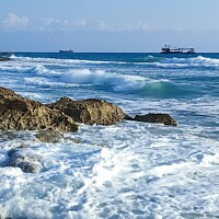 Lempa, Chypre Sea Waves