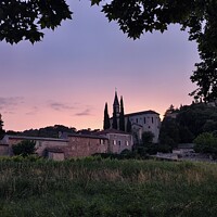 La Roque-sur-Cze Sunset Castle