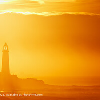 Whitley Bay Sunrise Silhouettes
