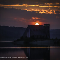 Wachusett Reservoir Sunset Landscape