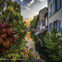 Sunset in Strasbourg France