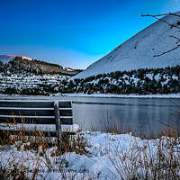 Cogramoss Lake Snowscape