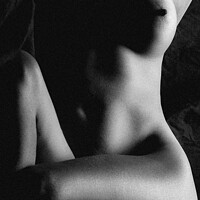 Sensual Female Nude Bodyscape