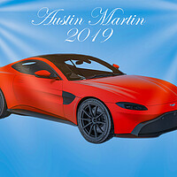 Austin Martin 2019 Digital Art
