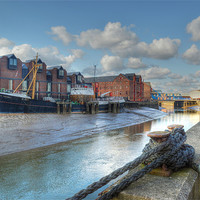 Buy canvas prints of River Hull by Sarah Couzens