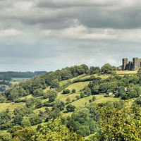 Buy canvas prints of Riber Castle - Matlock by Sarah Couzens