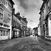 Buy canvas prints of  Trinity House Lane by Sarah Couzens