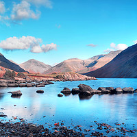 Buy canvas prints of Wastwater Blues by Sarah Couzens