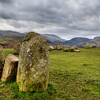 Buy canvas prints of Castlerigg Stone Circle by Sarah Couzens