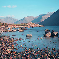 Buy canvas prints of Wast Water on the Rocks by Sarah Couzens