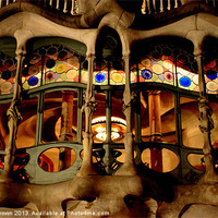 Buy canvas prints of Casa Batlló, Barcelona by Stephen Brown
