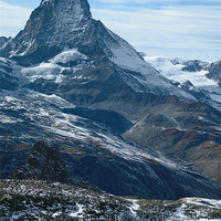 Buy canvas prints of The Matterhorn Railway by Stephen Brown