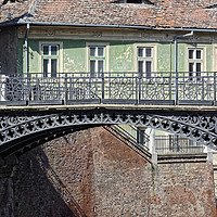 Buy canvas prints of The bridge of Lies Sibiu Romania by Adrian Bud