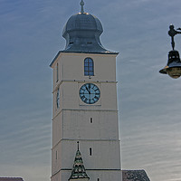 Buy canvas prints of Old Council Tower Sibiu Romania by Adrian Bud