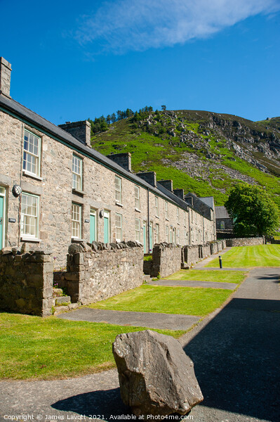 Accommodation Buildings at Nant Gwrtheyrn  Picture Board by James Lavott