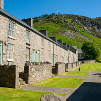 Buy canvas prints of Accommodation Buildings at Nant Gwrtheyrn  by James Lavott