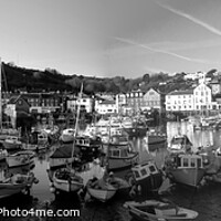 Buy canvas prints of Mevagissey Panorama by James Lavott
