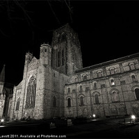 Buy canvas prints of Durham Cathedral At Night by James Lavott