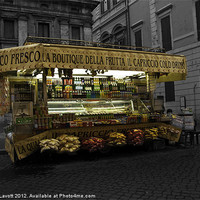 Buy canvas prints of The Goody Stall by James Lavott