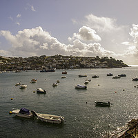 Buy canvas prints of Polruan From Fowey  by James Lavott