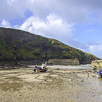 Buy canvas prints of Low Water Port Isaac by James Lavott