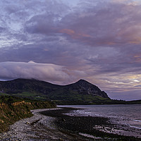 Buy canvas prints of Trefor From Gyrn Goch by James Lavott