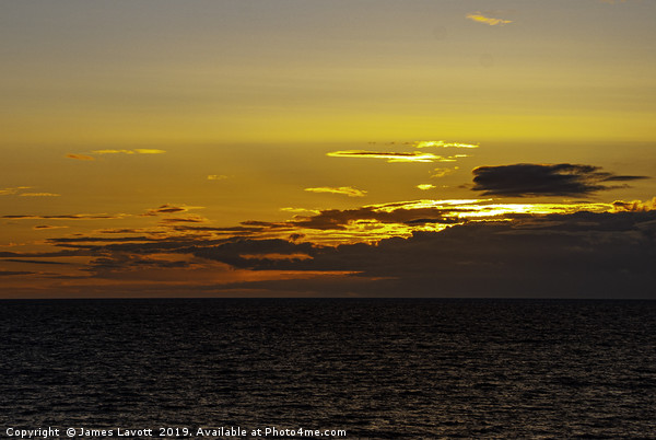Aberafon Sunset Picture Board by James Lavott