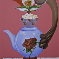 Buy canvas prints of High Tea by James Lavott