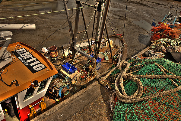 Fishing Vessel Picture Board by James Lavott