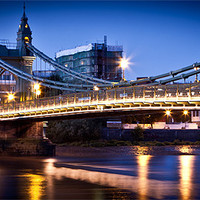 Buy canvas prints of Hammersmith Bridge by Gavin Marker