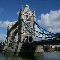 Buy canvas prints of Tower bridge by mark blower