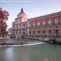 Buy canvas prints of Aranjuez Royal Palace by James Mc Quarrie