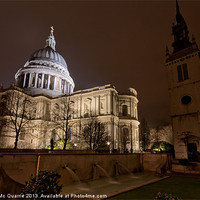 Buy canvas prints of St Pauls of London by James Mc Quarrie
